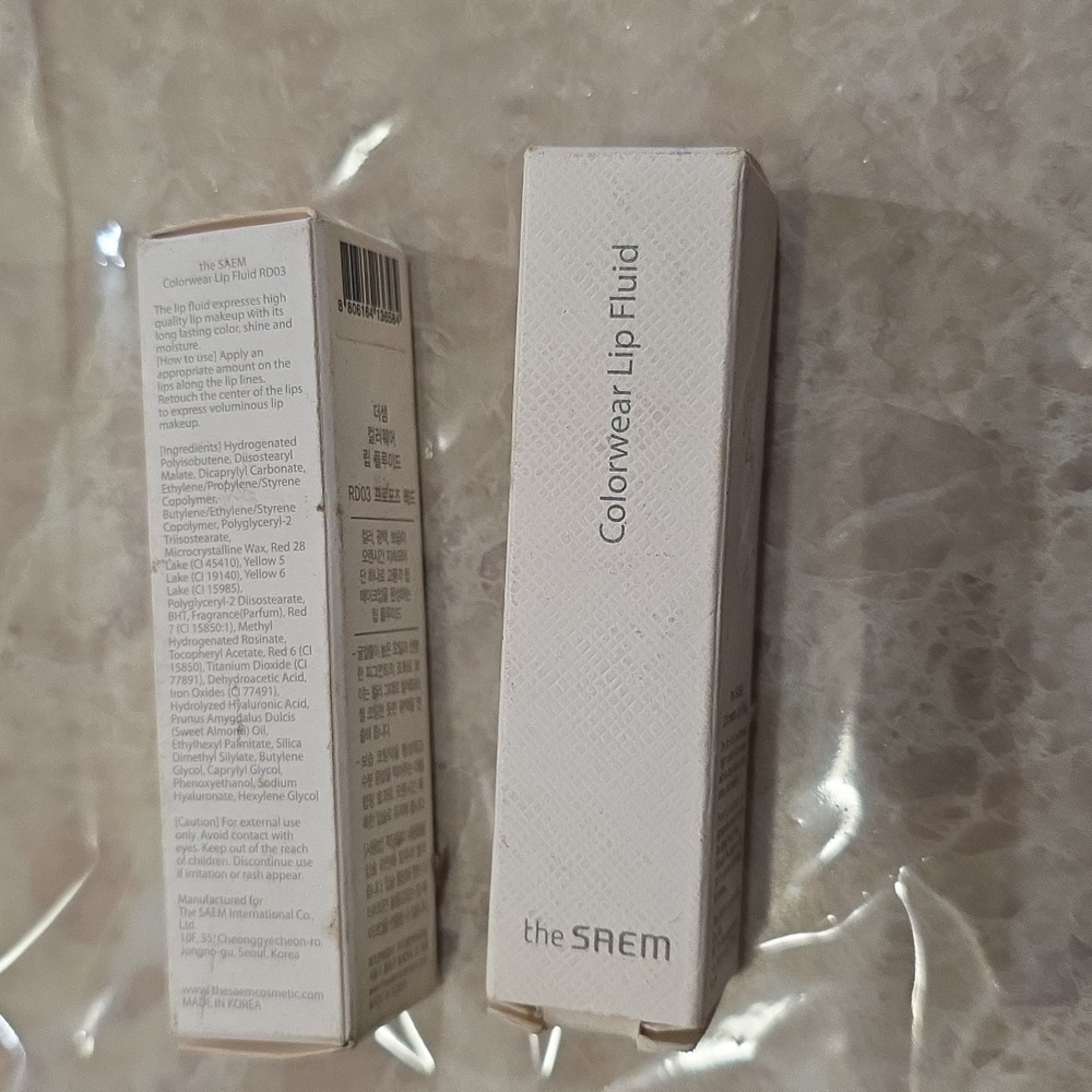 2-Pk propose red The Saem lip fluid - Picture 4 of 4